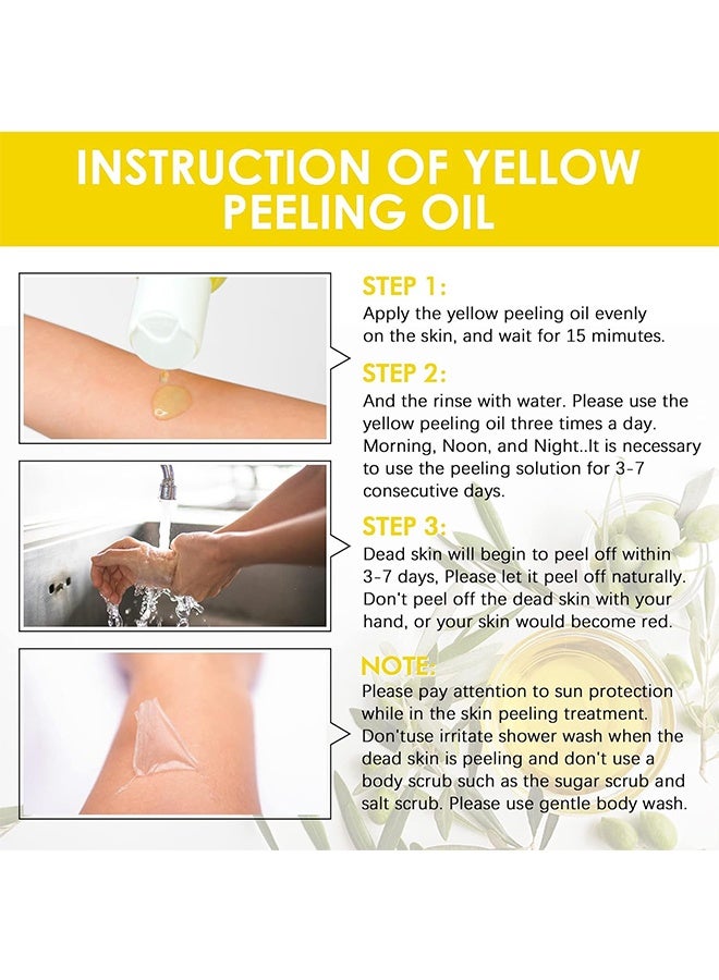 Extra Strong Peeling Oil Extra Strength for Dark Skin - Exfoliating Solution for Body, All Skin Types - 110ML/3.66 OZ - Image 5